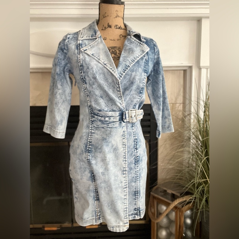 Mini Denim Dress